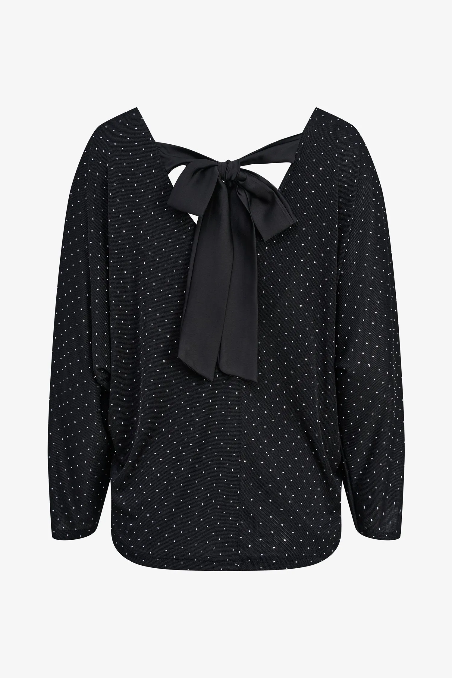 Back Tie Polka Top | Ema&Carla