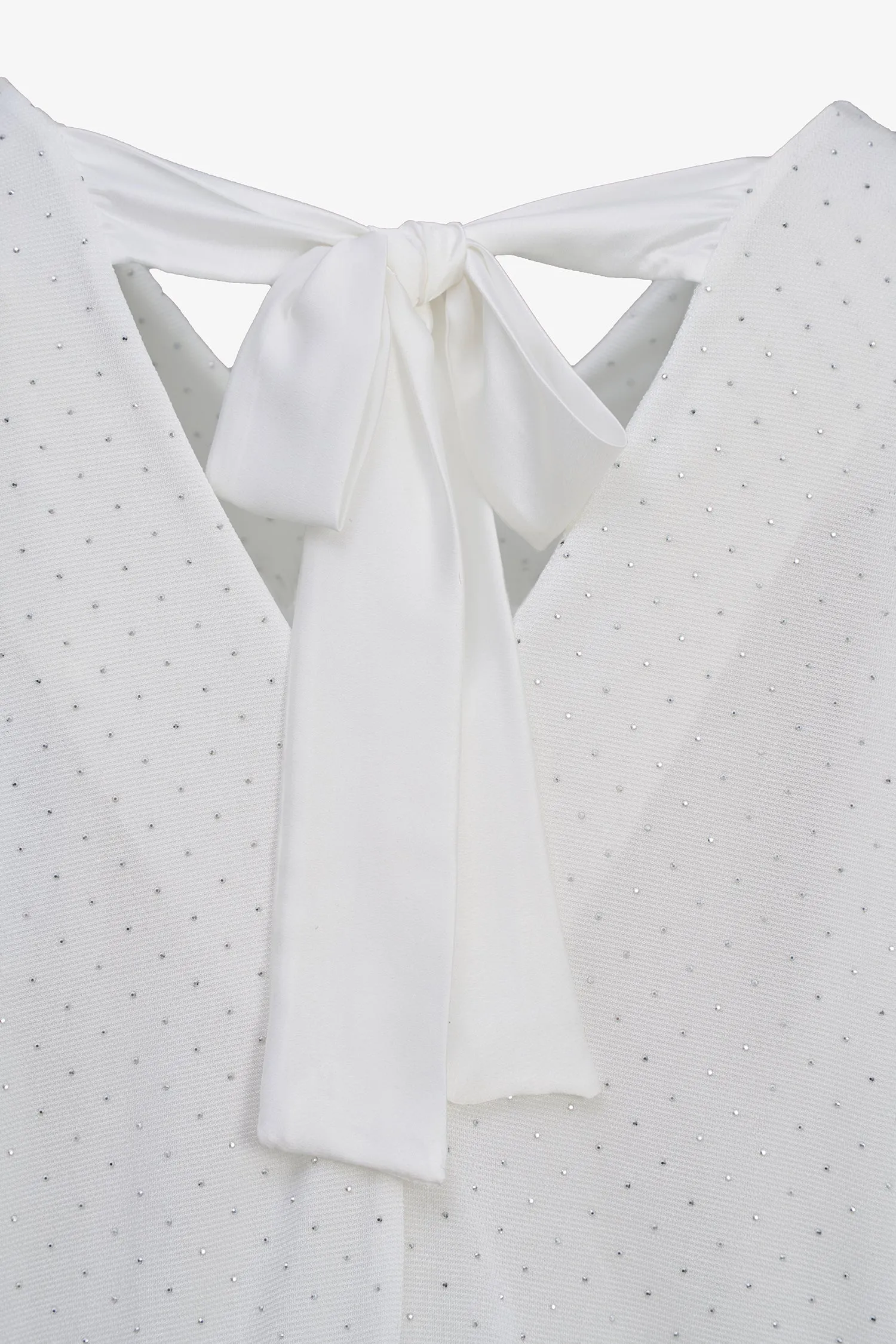 Back Tie Polka Top | Ema&Carla