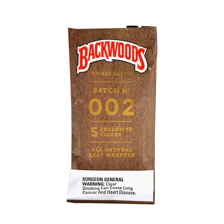 Backwoods Cigar Wraps Small Batch 002 8ct Box