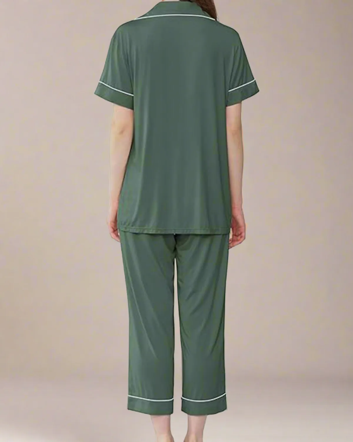 Bamboo Summer Cropped Pyjamas