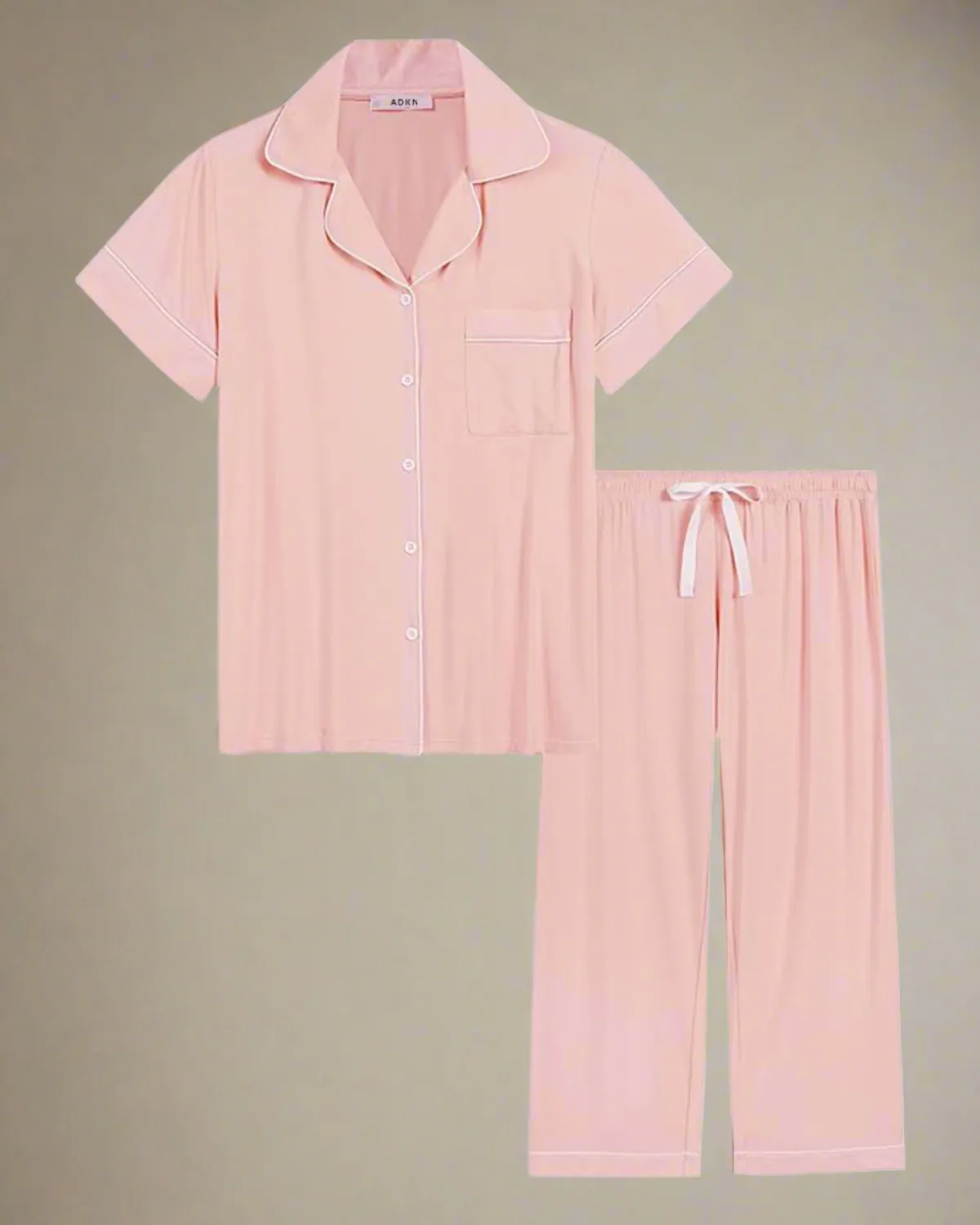 Bamboo Summer Cropped Pyjamas
