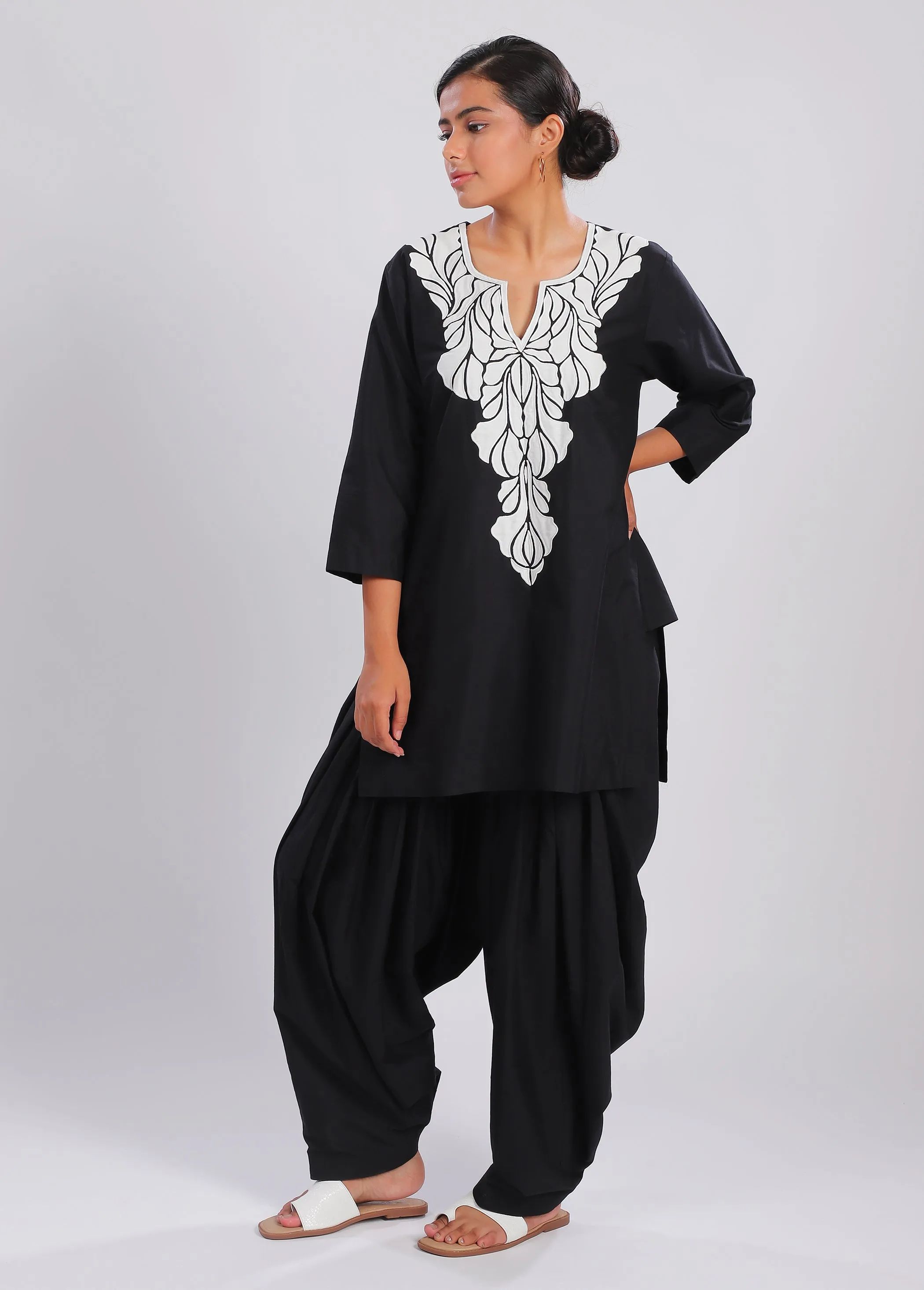Black Bold Patchwork Set