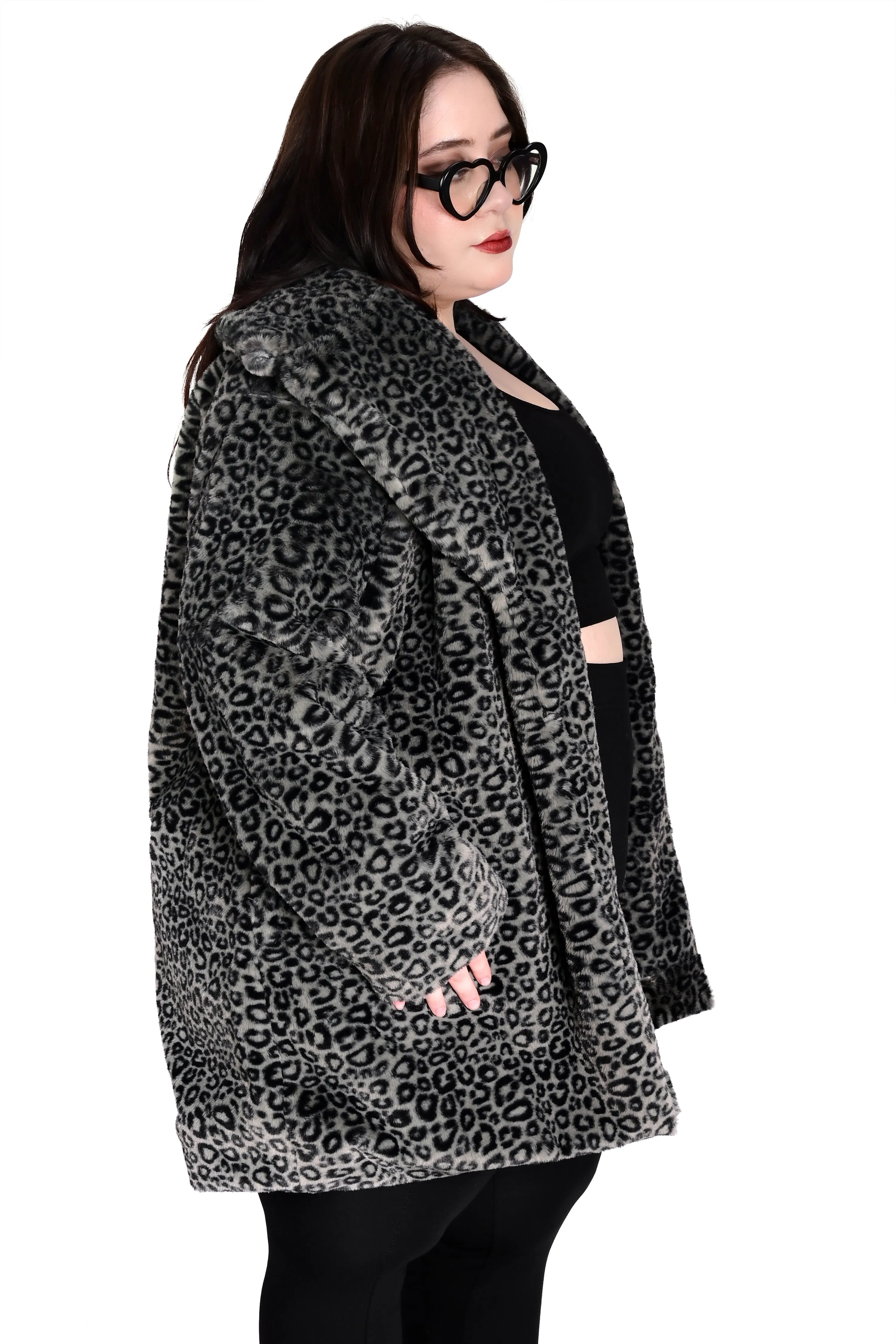 Charli Leopard Coat - Sign up for restock notifications