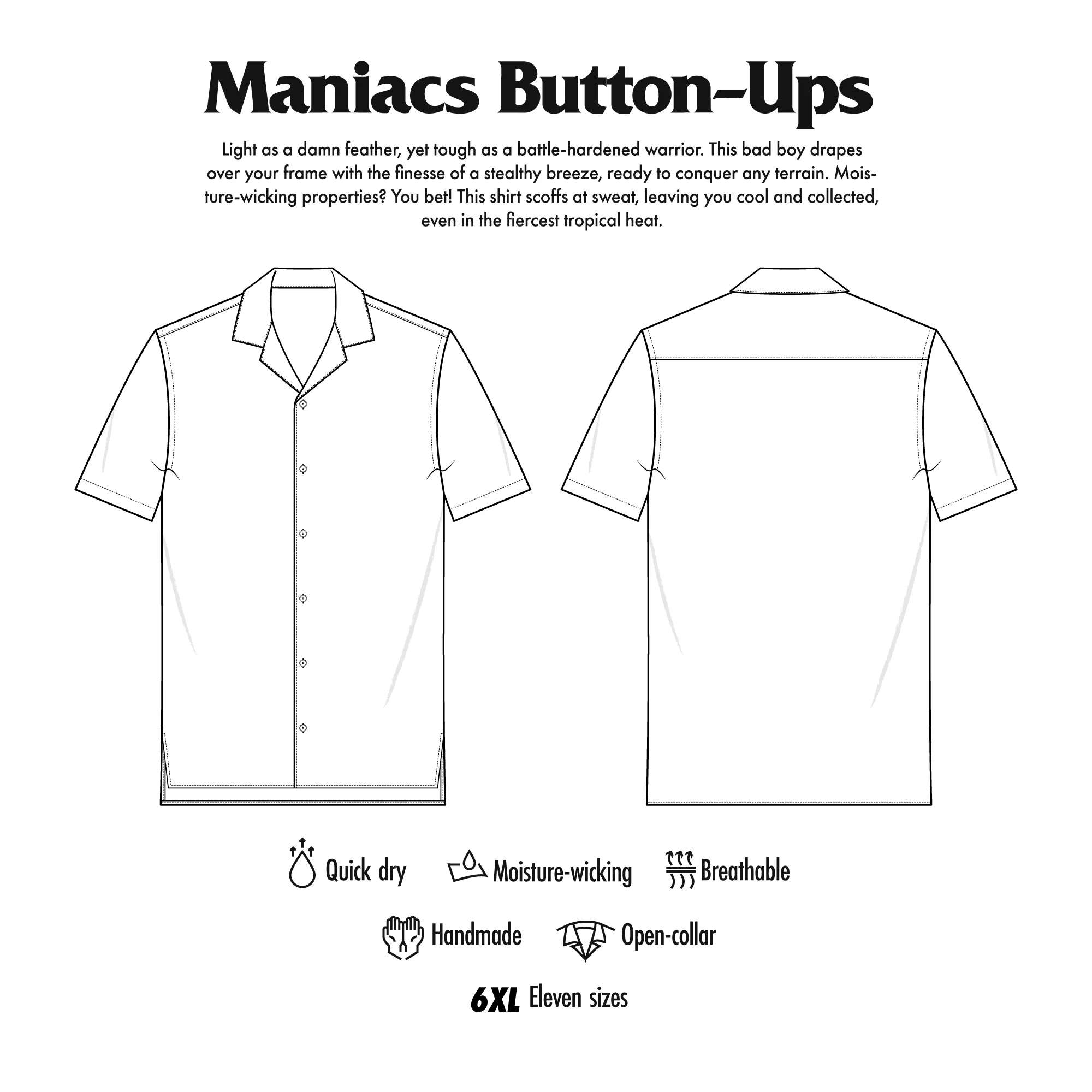 Dancing Skeletons Button-Up Shirt