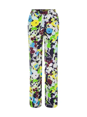 Flora Print Trousers