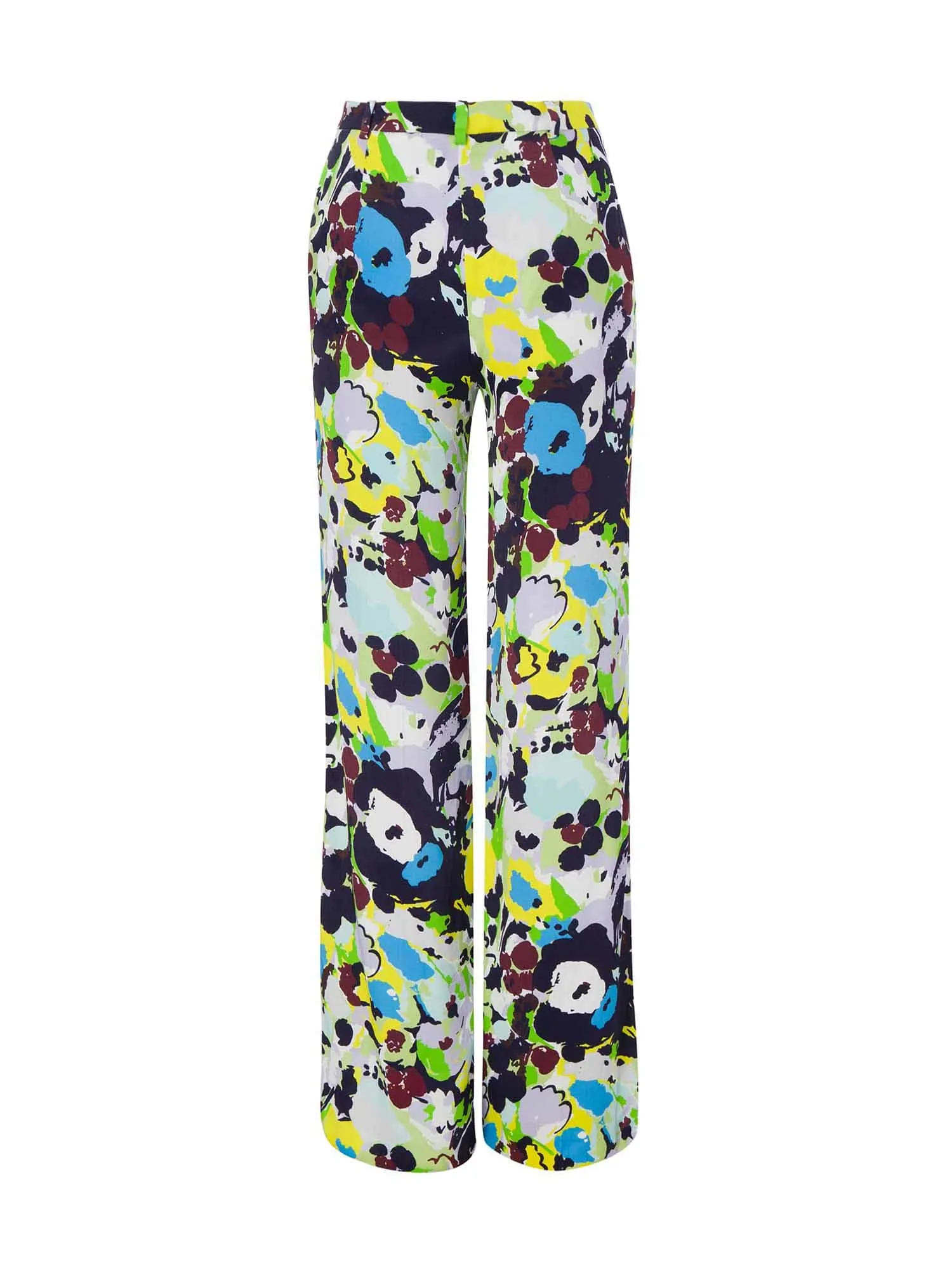 Flora Print Trousers