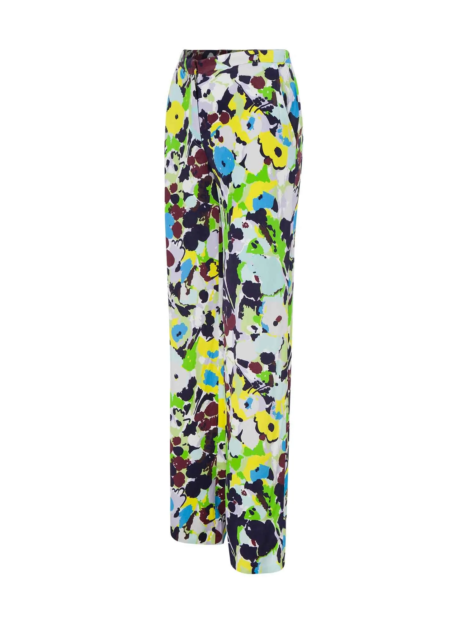 Flora Print Trousers