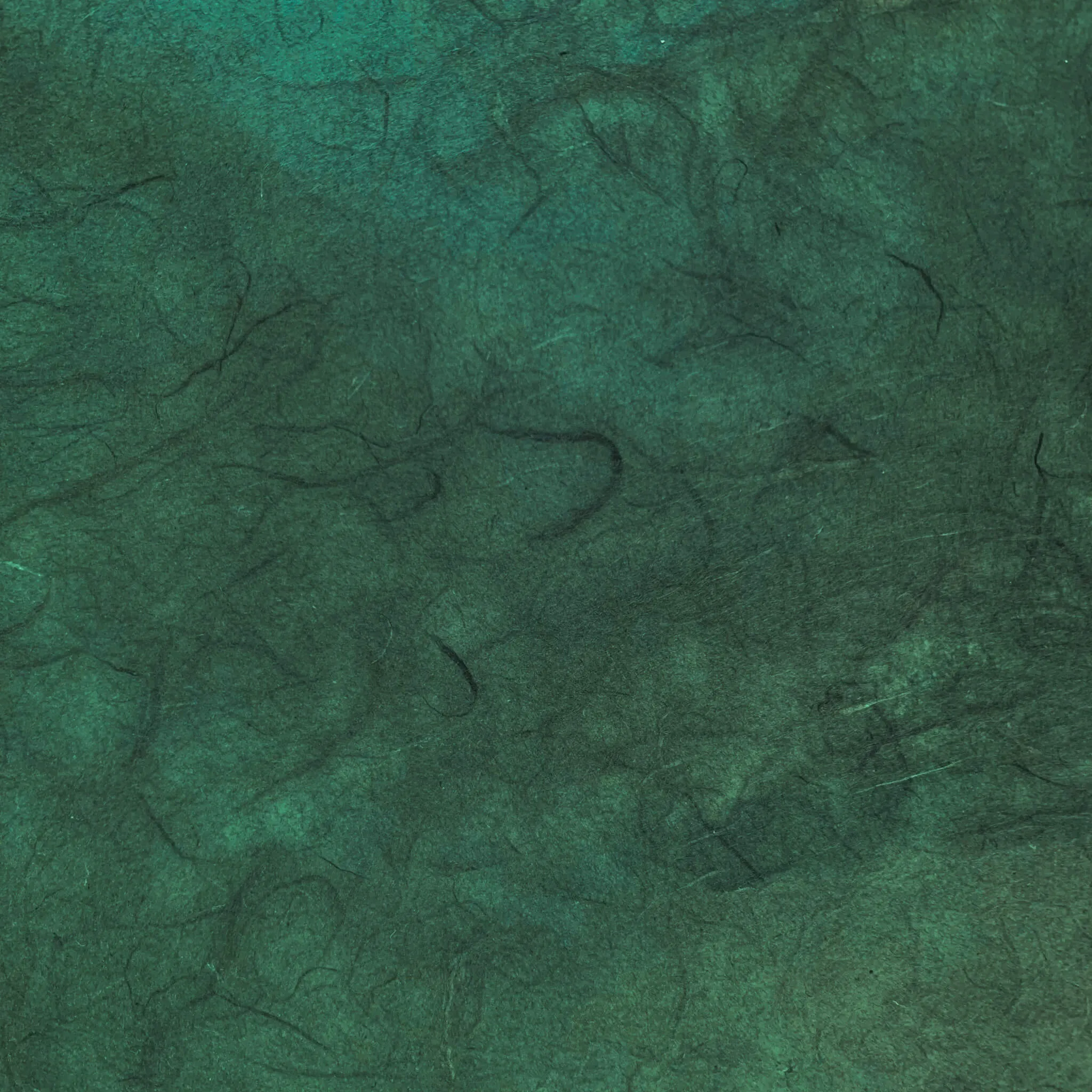 Forest Green Eco Friendly Mulberry Silk Paper - 70cm x 50cm