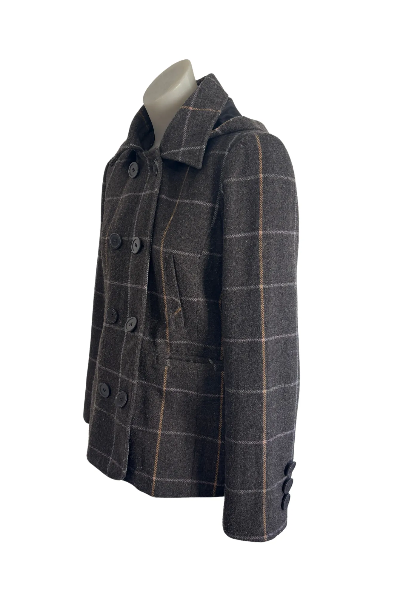 Girl Express tartan wool jacket, 12