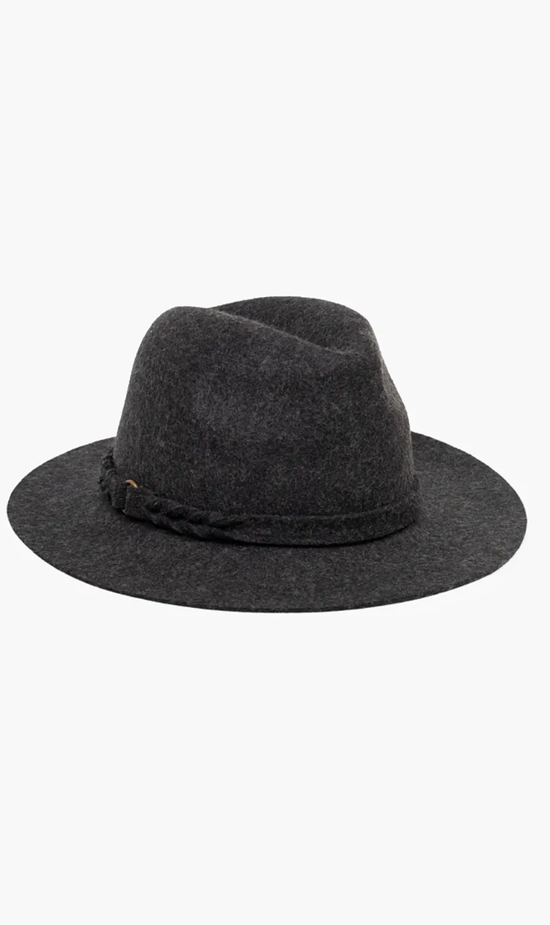 Jackson Fedora | Charcoal