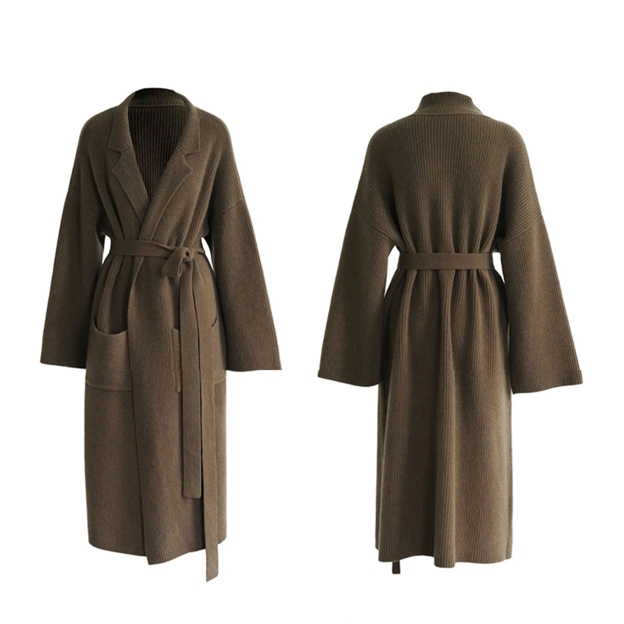 Knitted Slim Coat