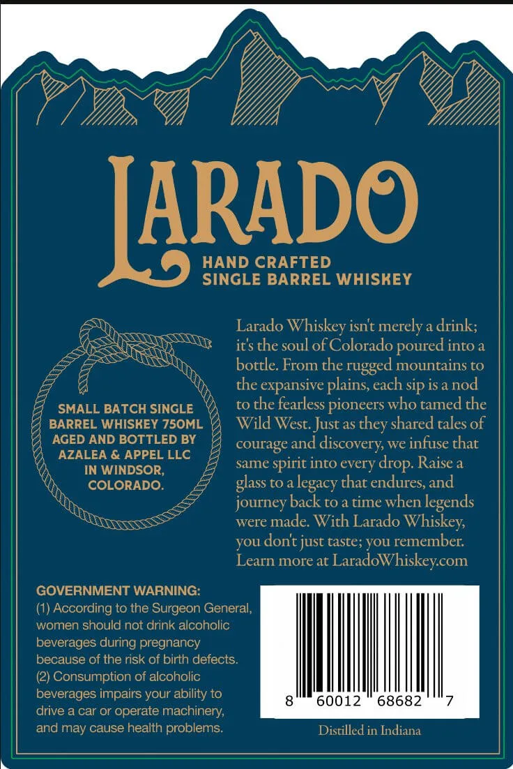Larado Small Batch Wheat Whiskey