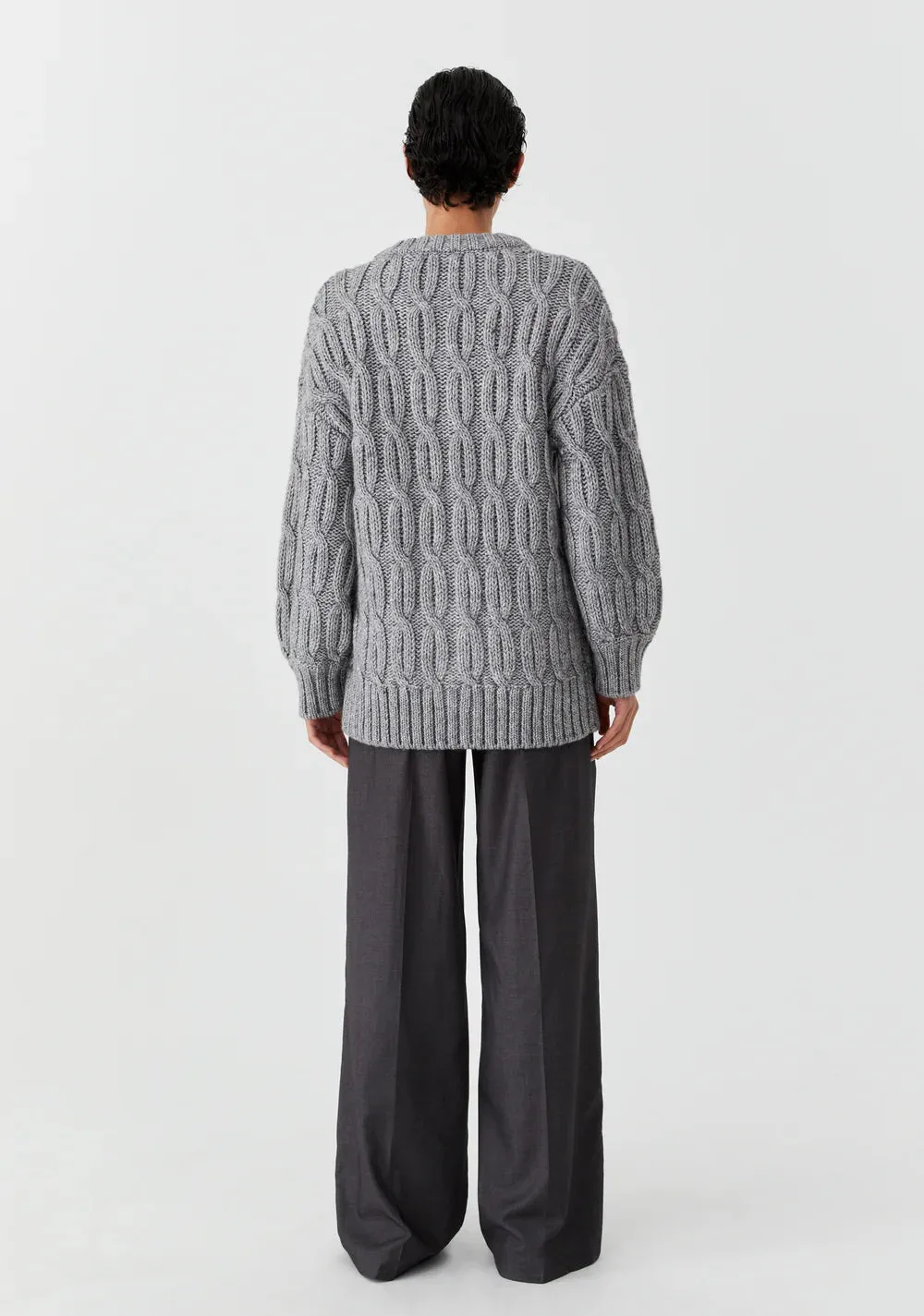 Morrison - Eden Knit Cardigan - Grey