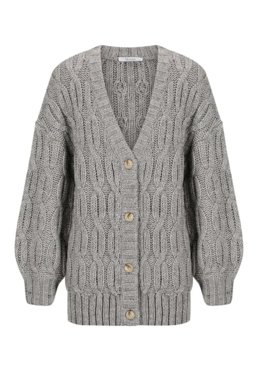 Morrison - Eden Knit Cardigan - Grey