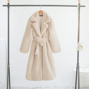 Premium Faux Fur Warm Coat