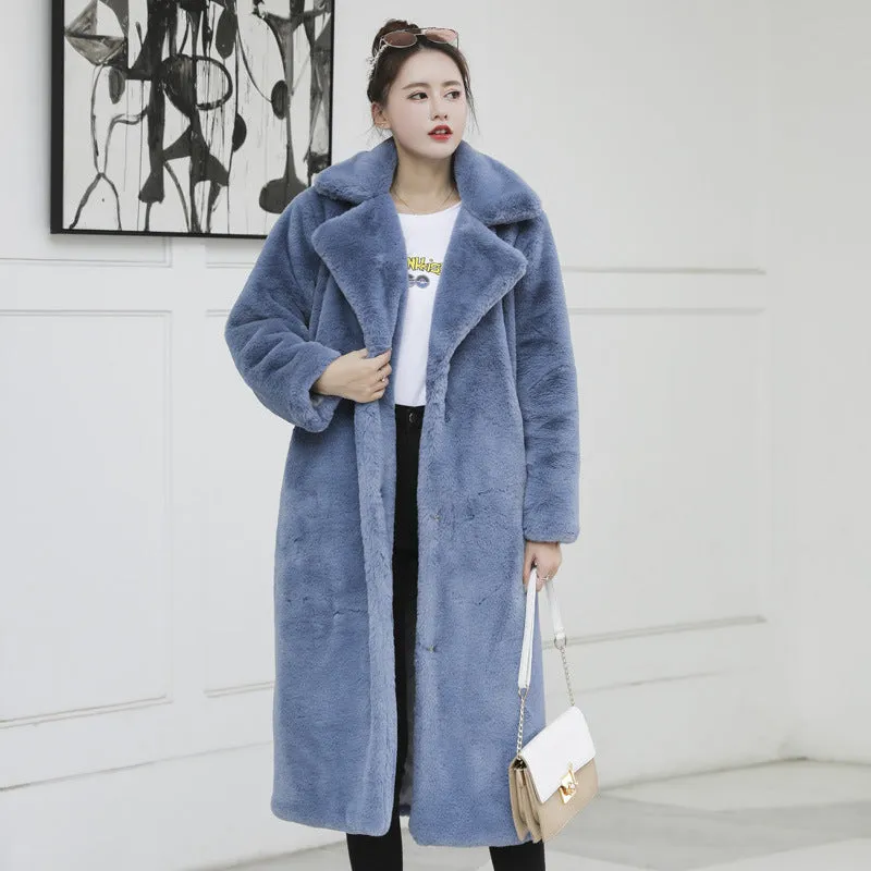 Premium Faux Fur Warm Coat