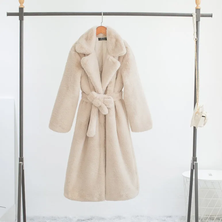 Premium Faux Fur Warm Coat