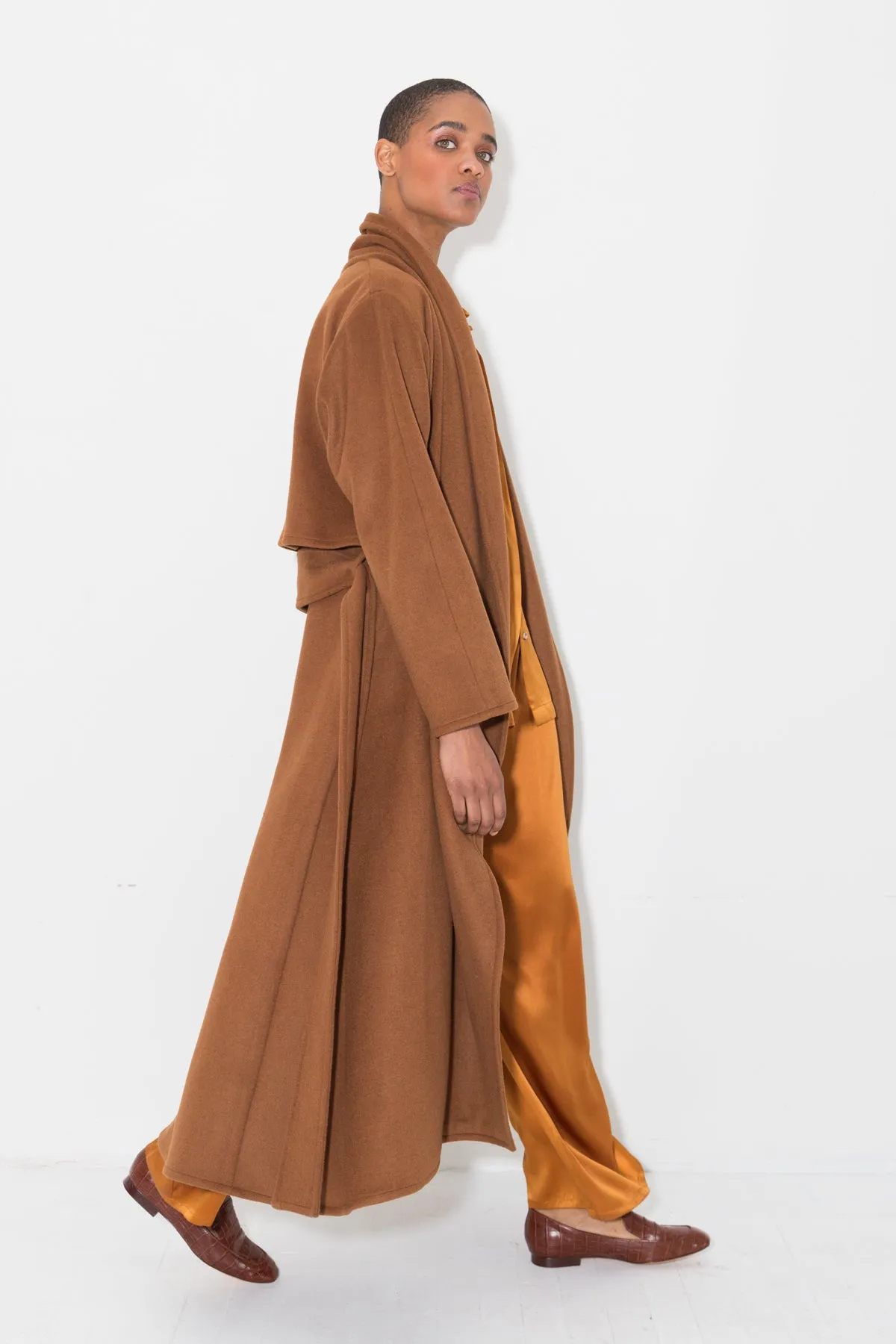 Tierra Wool Trench Coat